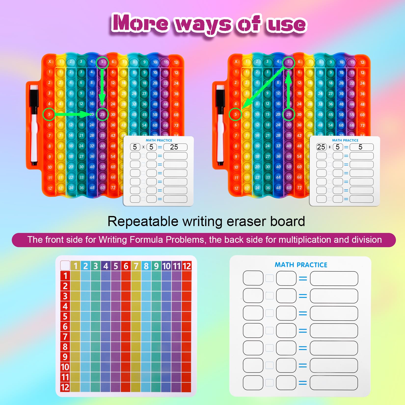 Durable construction of EK-Memory-fish e3 for classroom and home use.