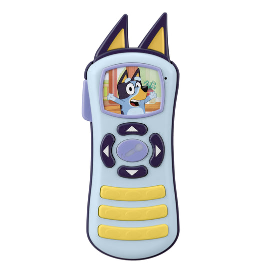ekids Bluey remote control toy with simple controls for toddler-friendly play.