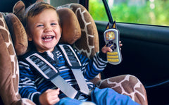 ekids Bluey toy includes sound effects to enhance storytelling.