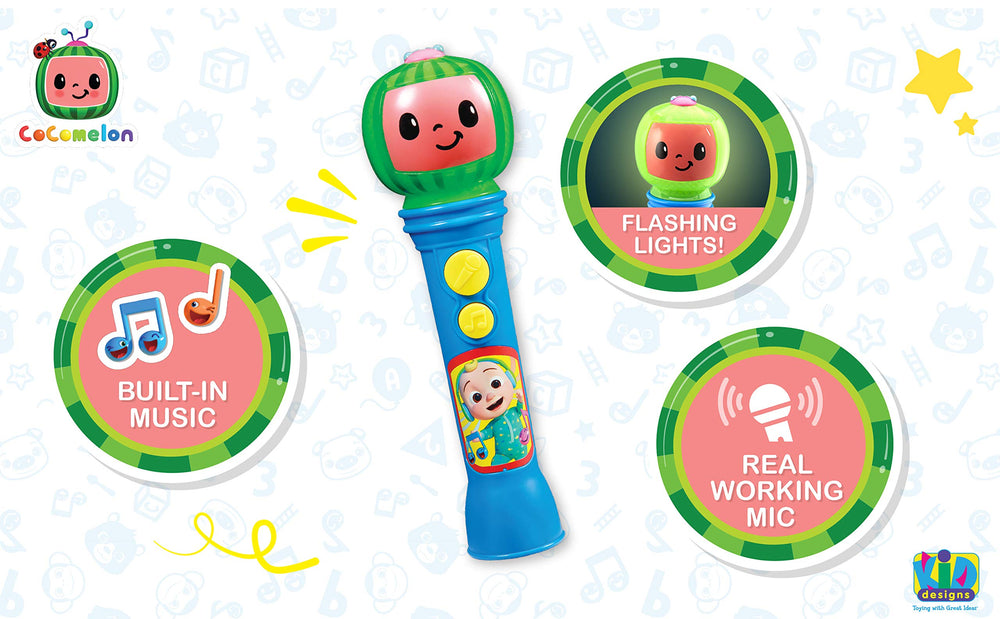 ekids cocomelon lightweight design ideal for on-the-go play