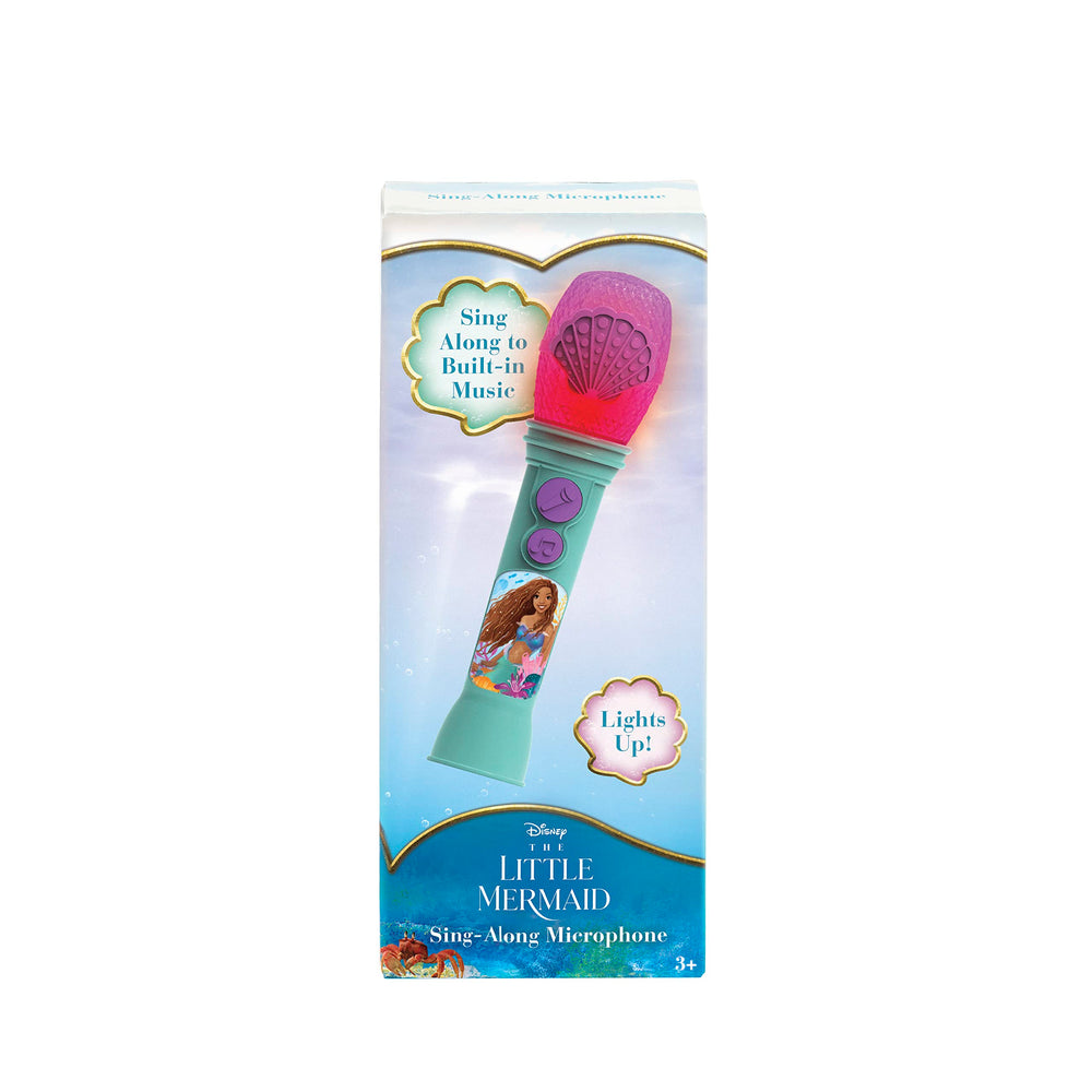 eKids Disney Little Mermaid Microphone portable and lightweight for travel moments