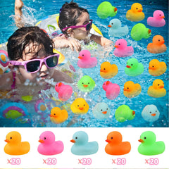 Durable 100% rubber construction withstands frequent bath play.
