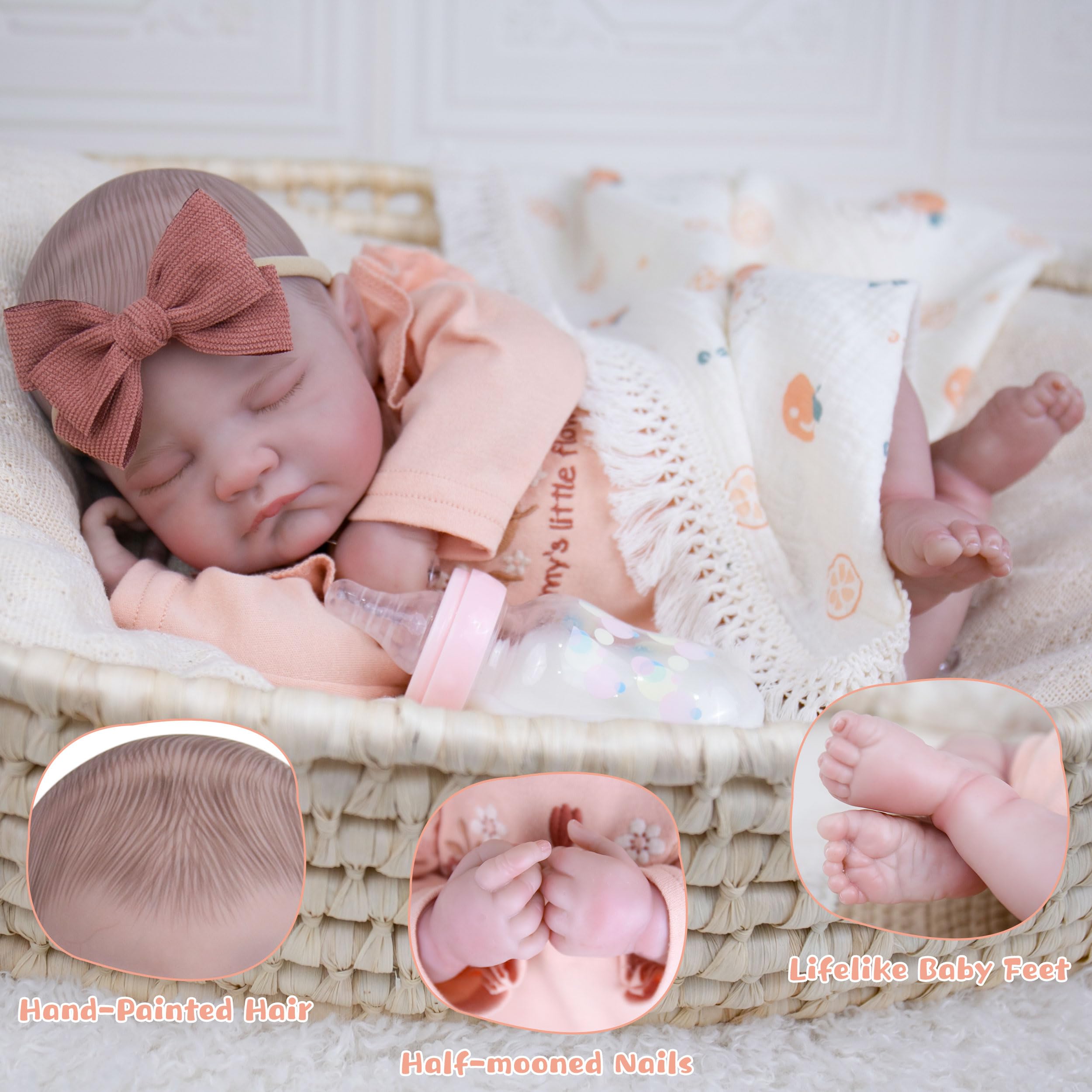 EKOKIZ doll soft cloth body in use for comforting pretend play