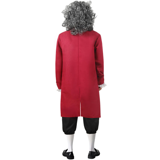 Ekoropshop Benjamin Franklin costume waistcoat, authentic look for plays and events.