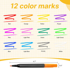 Bright neon EKSPRINT colors highlight ideas on LED note boards