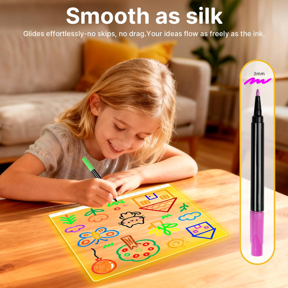 Water-based EKSPRINT ink wipes clean from LED surfaces easily