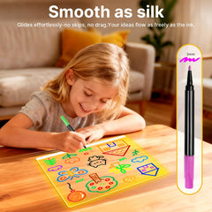 Water-based EKSPRINT ink wipes clean from LED surfaces easily