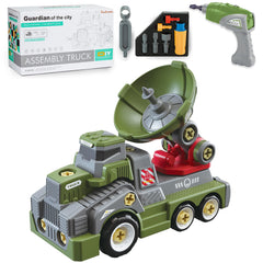 EKU EASYKU 11-inch radar take-apart truck ready for assembly and imaginative play