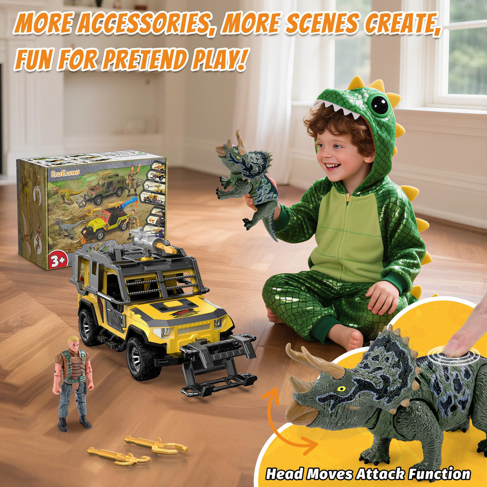 EKU EASYKU clamp capture accessory enables secure dinosaur handling.