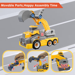 EKU EASYKU detailed parts for assembly: clear pieces aid hands-on mechanical thinking