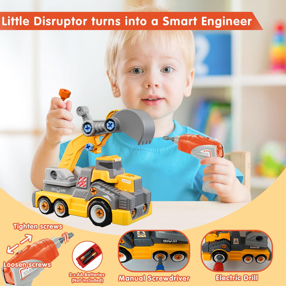 EKU EASYKU electric drill and hand drill: versatile tools for creative rebuild play