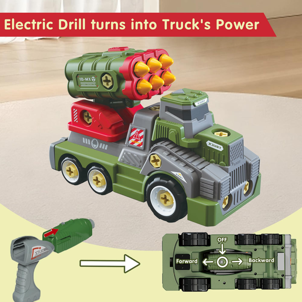 EKU EASYKU missile truck motorized movement showcased during play