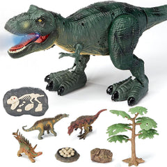 EKU EASYKU RC dinosaur front view—realistic walking for imaginative play.