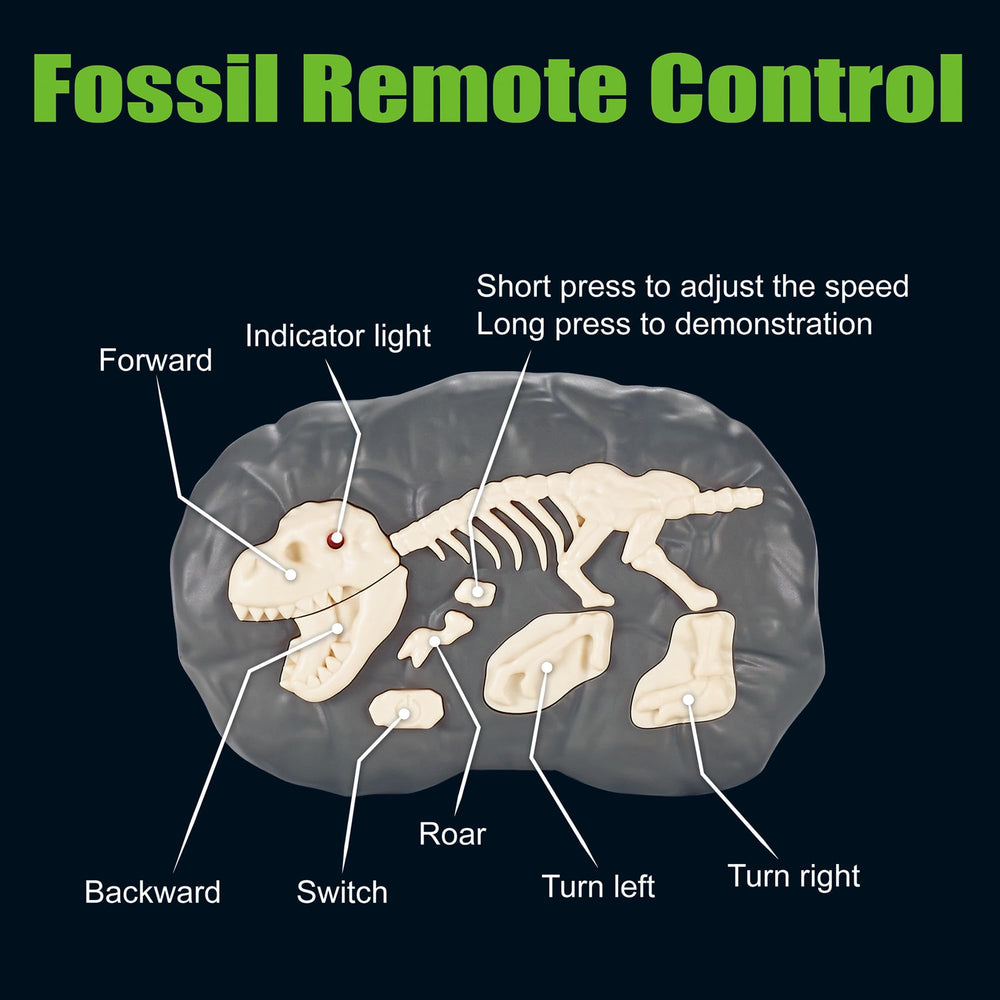 EKU EASYKU RC dinosaur walking action—engaging kids in active play.