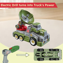 EKU EASYKU motorized truck moves forward and back during play