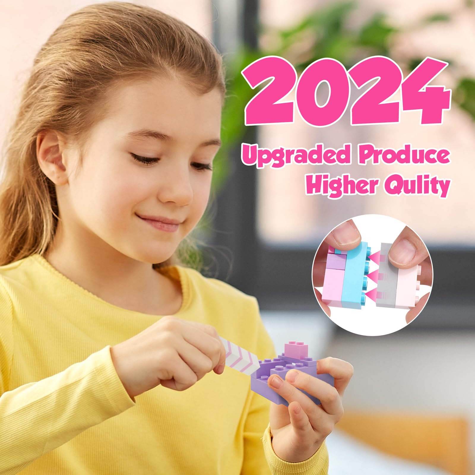 Colorful ekuzi set designed with girls in mind to inspire creative projects.