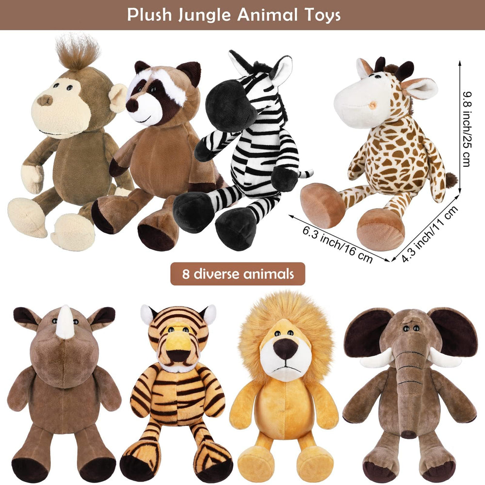 Elcoho giraffe plush toy, gentle height to spark imaginative play and storytelling.