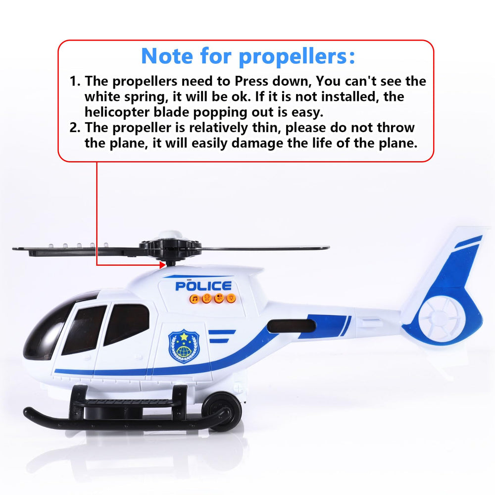 Ele ELEOPTION airplane toy being used by a child to boost imagination