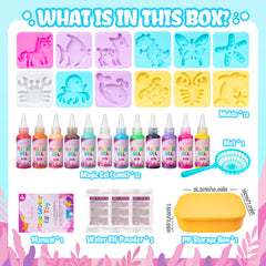 Eleanore's Diary twelve animal molds for imaginative water gel toy crafting.