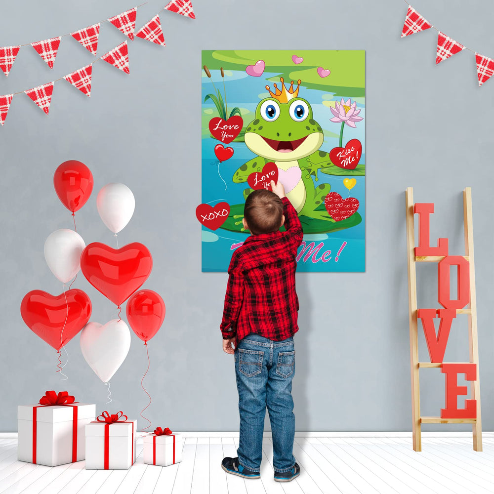 ELECLAND Valentines party decor kit for classroom or home celebrations