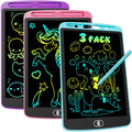 Electight 10-inch LCD tablet front view with a clear doodling surface.