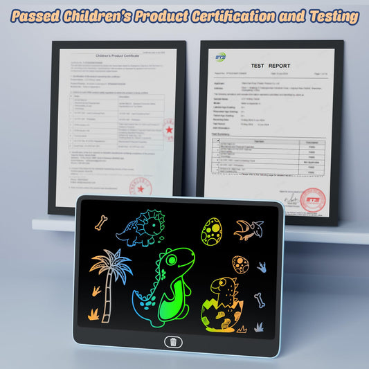 Electight eye protection display reduces glare during long drawing sessions