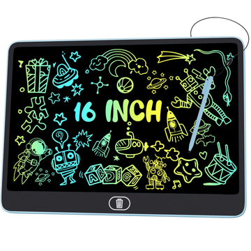 Electight 16 inch LCD writing tablet with a large screen for easy doodling