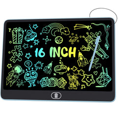 Electight 16 inch LCD writing tablet with a large screen for easy doodling