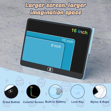 Electight pressure sensitive color LCD provides smooth, vivid lines