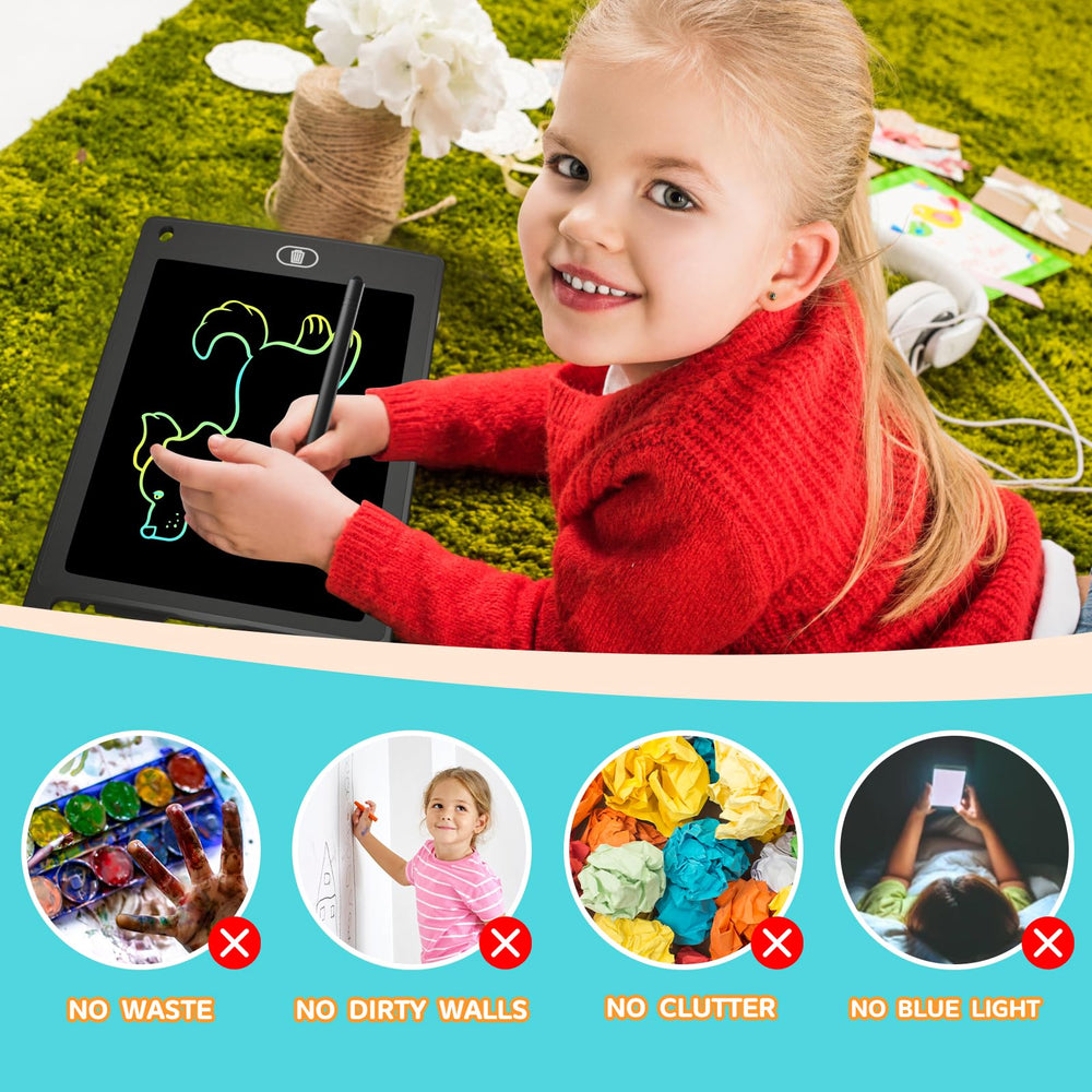 Electight child drawing joy image showcases portable creativity