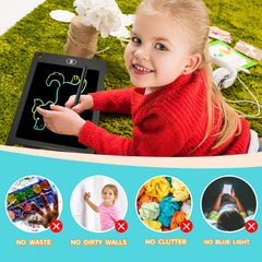 Electight child drawing joy image showcases portable creativity