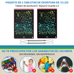 Electight lock and erase feature keeps kids' artwork safe and easy to clear.
