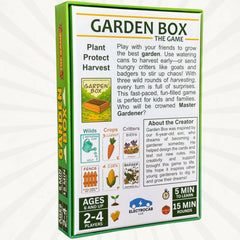 ElectroCab Garden Box action cards highlight twists that spice up rounds