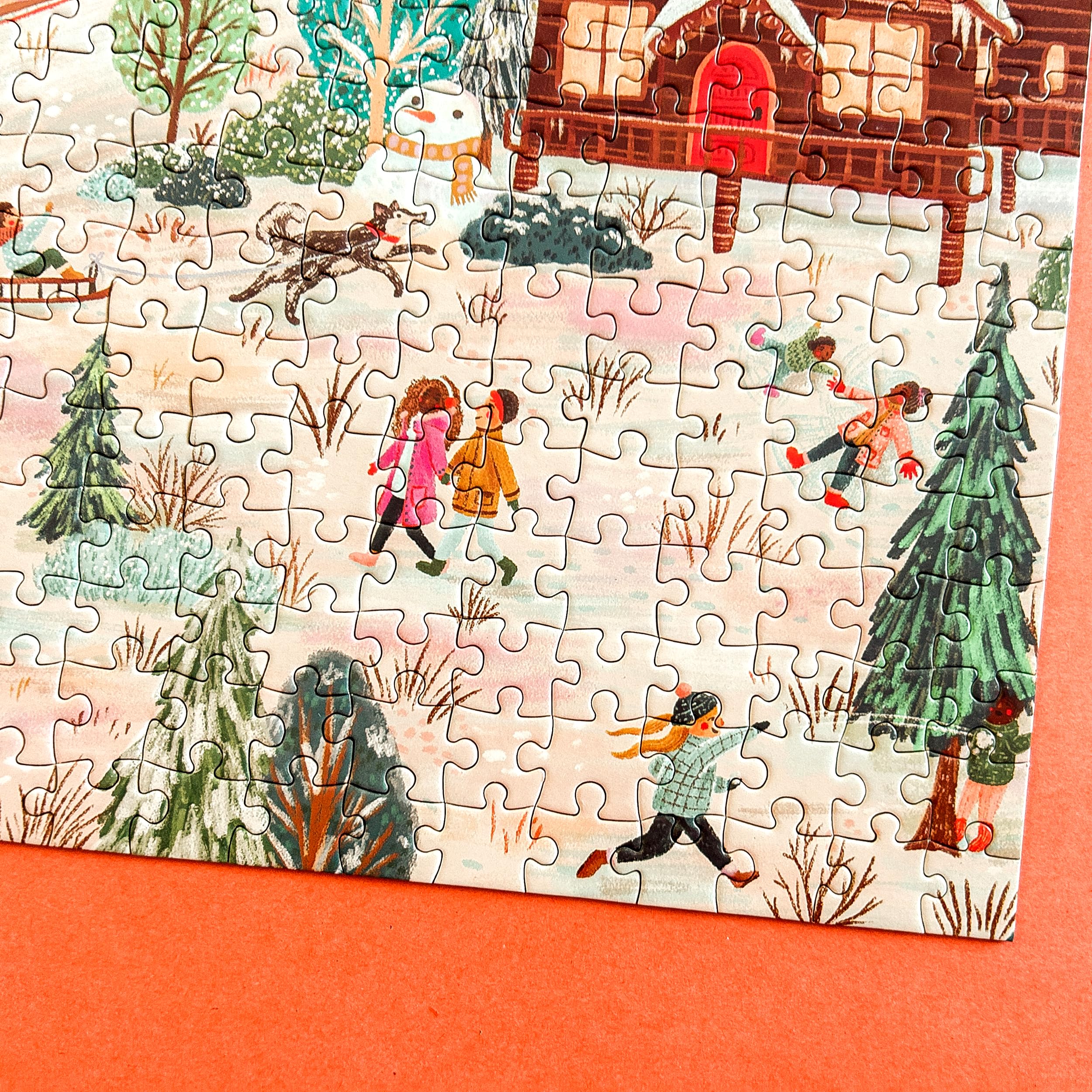 Elena Essex eco-friendly materials used in Alpine Holiday puzzle