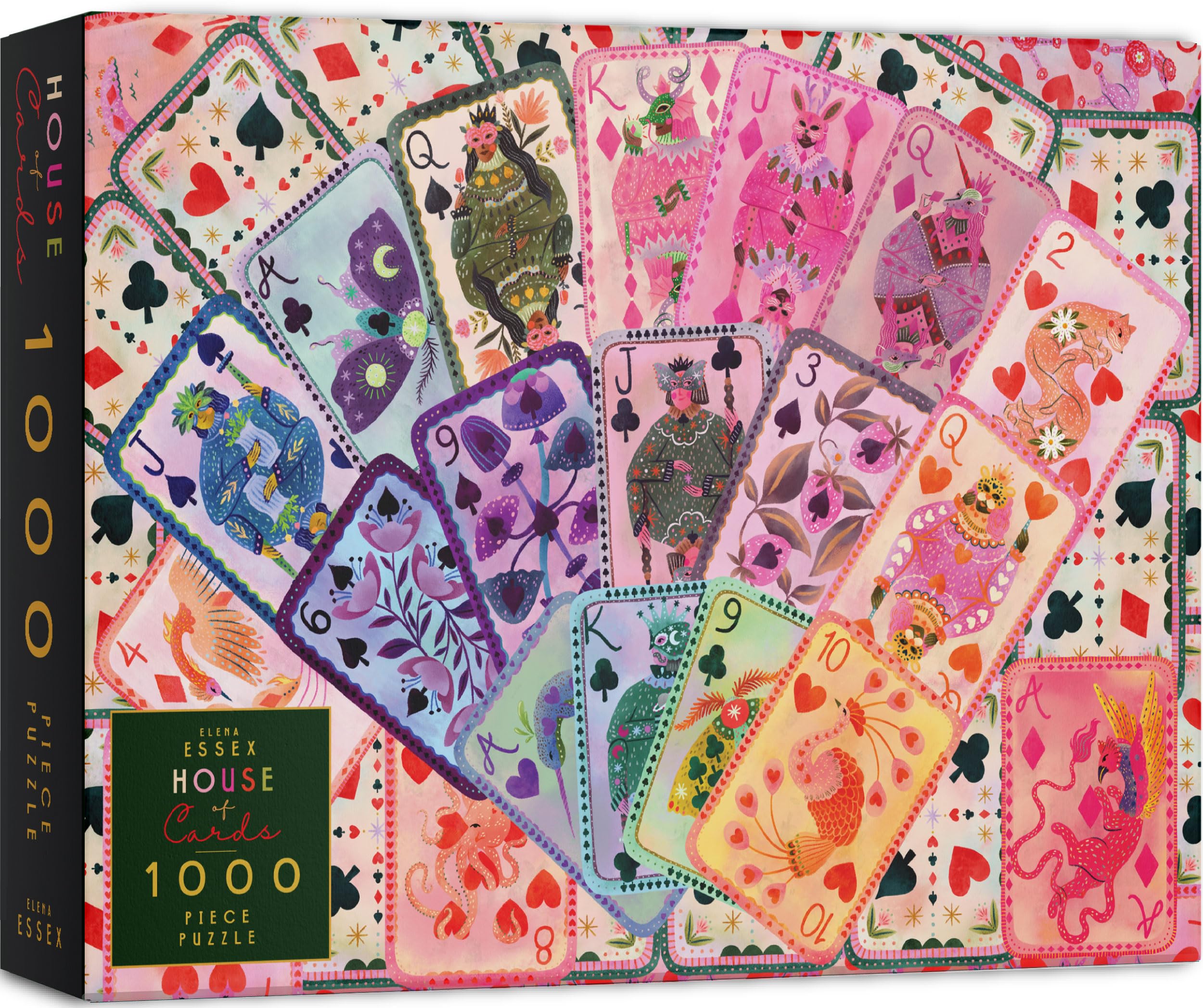 Elena Essex House of Cards puzzle 1000-piece image for adults and collectors