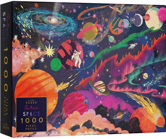 Elena Essex outer-space 1000-piece puzzle box with secure gift packaging.
