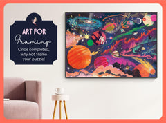 Elena Essex outer-space A3 poster included: helpful guide to speed up completion.