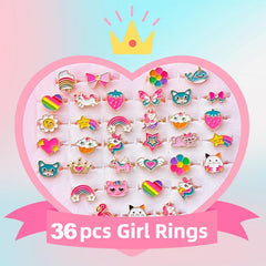 Elesa Miracle adjustable rings with 15mm inner diameter for little fingers
