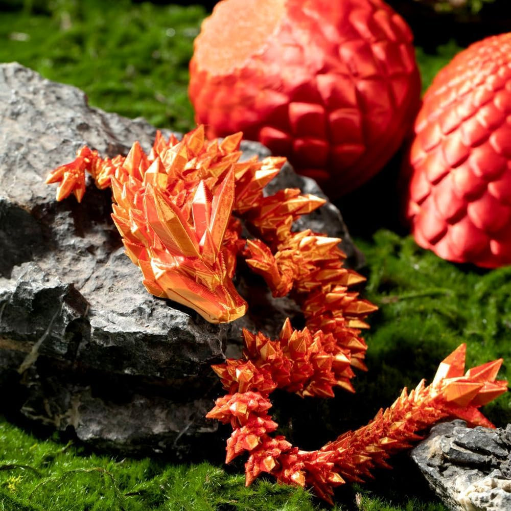 ELETON desk and bedroom decor dragon figurine suitable for desks, shelves, and dashboards.