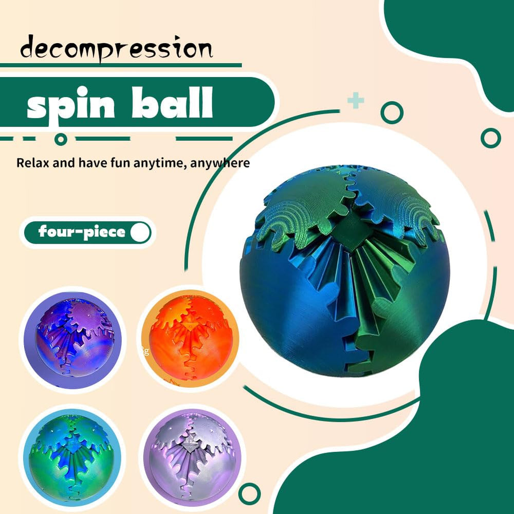ELETON Gear Sphere compact design fits in your palm easily