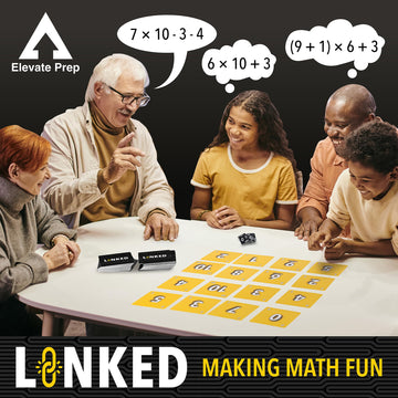 Elevate Prep Linked Math Game group activity accommodates multiple players.