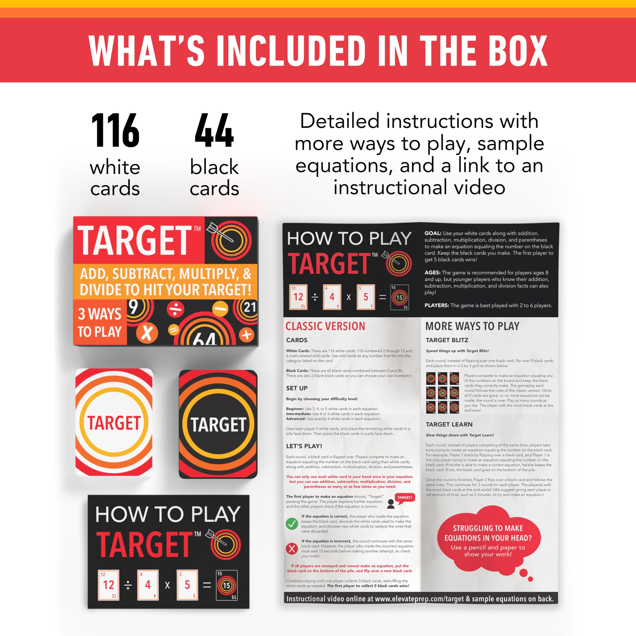 Elevate Prep Target Math Game teacher demo encourages collaborative problem solving.