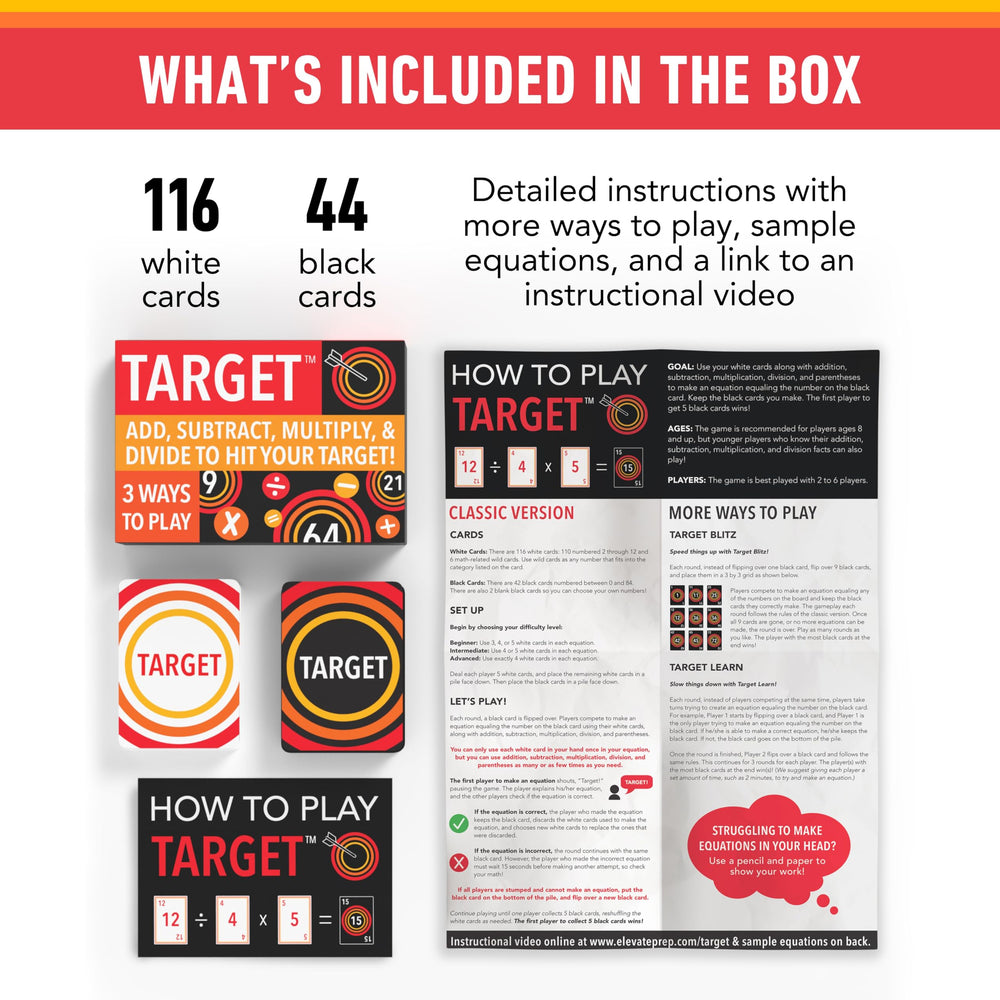 Elevate Prep Target Math Game teacher demo encourages collaborative problem solving.