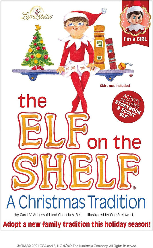 Elf on the Shelf adoption certificate invites kids to register online.