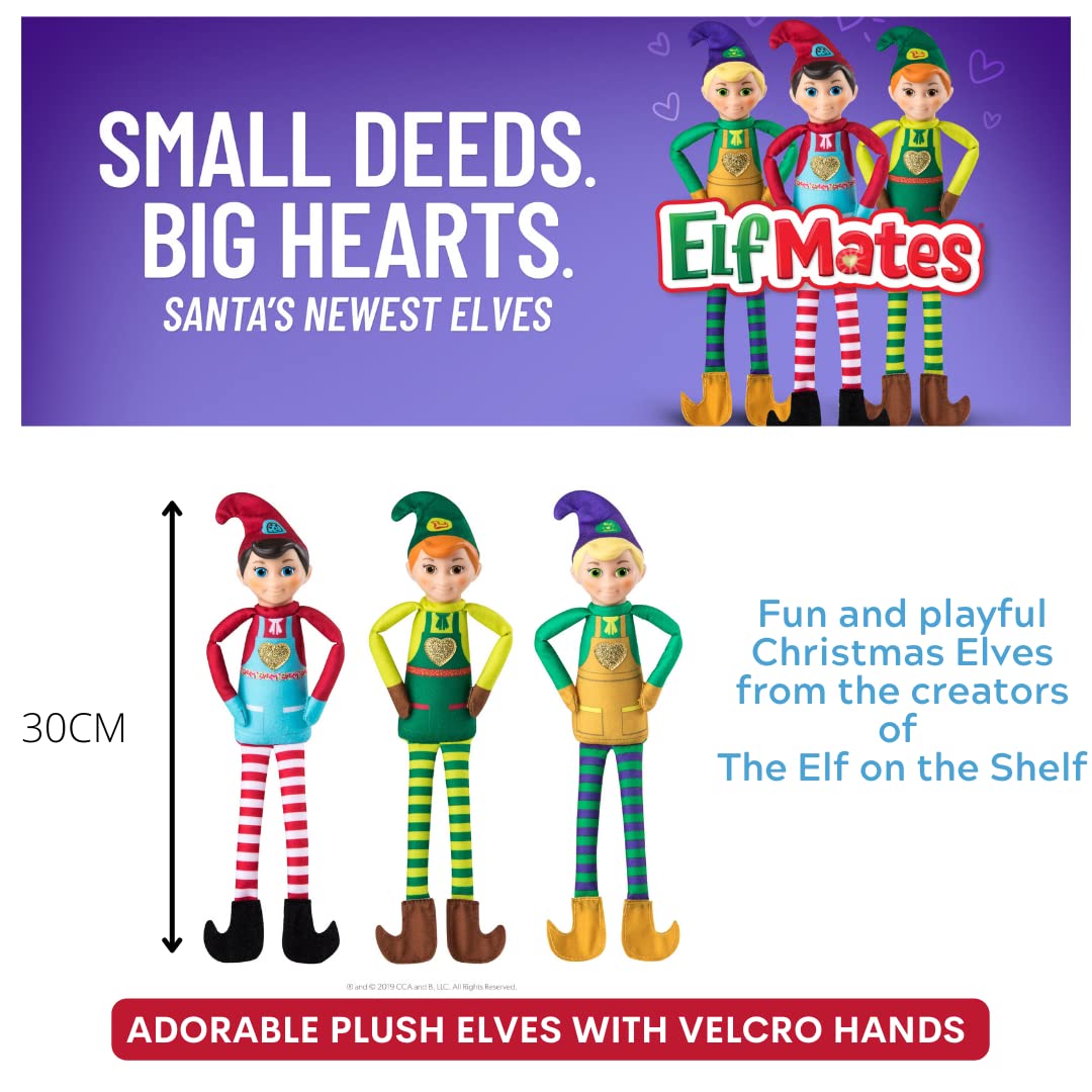 The Elf on the Shelf Elf Mates Cobbler image inviting empathy and charitable donating.