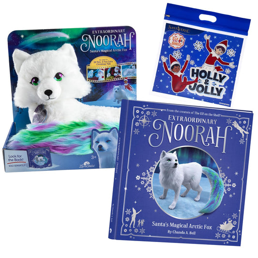 The Elf on the Shelf Noorah Fox plush ready for cuddles and imaginative play