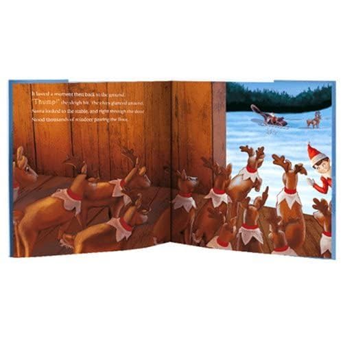 The Elf on the Shelf Pets Reindeer Tradition plush gift packaging.