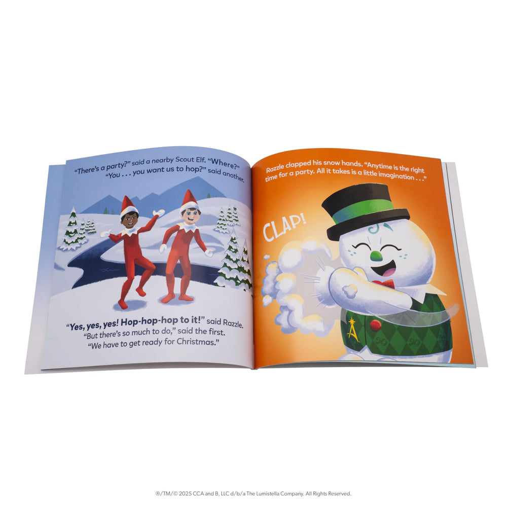 The Elf on the Shelf Razzle collectible keepsake invites year-round joy.