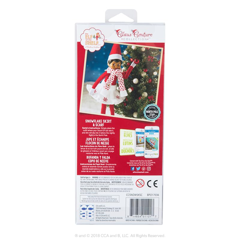The Elf on the Shelf warm winter-wear outfit highlighting cozy, stylish design