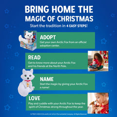 The Elf Pets Arctic Fox enhances bedtime and holiday play with story pairing.